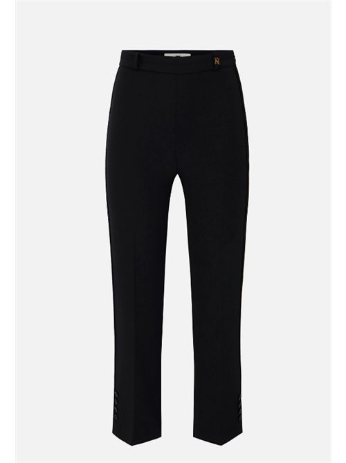 LOGO CHARM TROUSERS ELISABETTA FRANCHI | PA16861E2110 nero